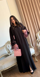 Ishraq Abaya Dusty Rose