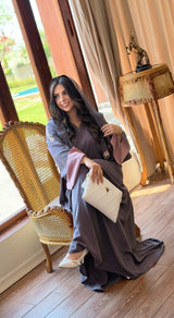 Ward Abaya Light Grey