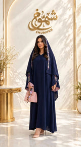 Ward Abaya Navy