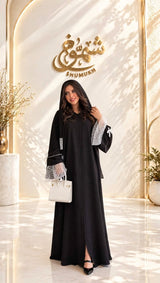 Ishraq Abaya White